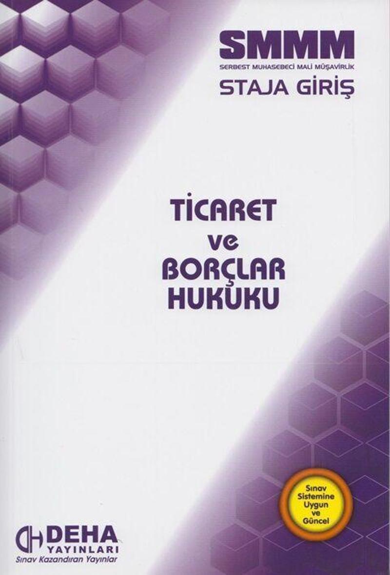 SMMM Staja Giriş Ticaret ve Borçlar Hukuku