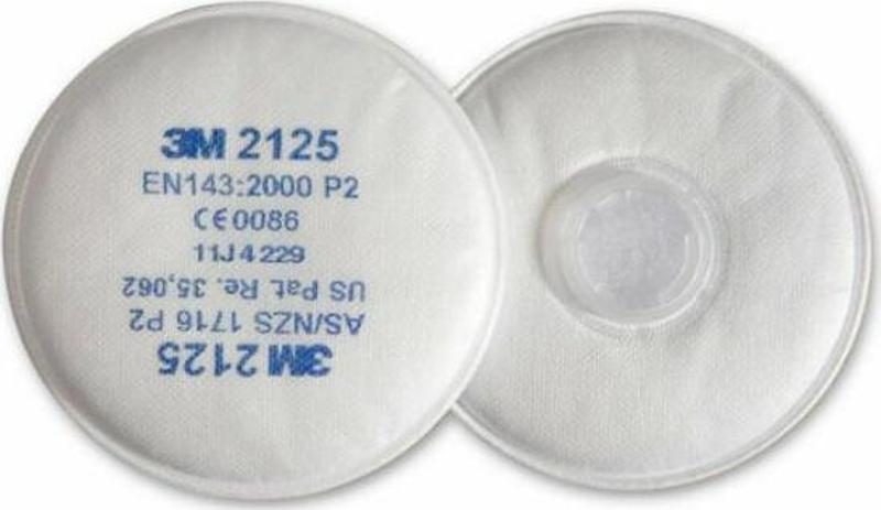 2125 Ffp2 Toz, Sis, Duman Filtresi (1 Takım) Orjinal Ürün Uzun Süreli Koruma
