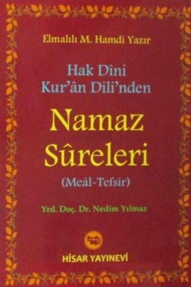 Hak Dini Kur'an Dili'nden Namaz Sureleri (Meal - Tefsir)