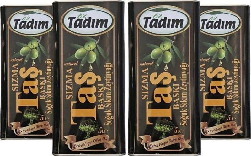 4 Lü Naturel 03 Oleik Sızma Zeytinyağı 5 Litre