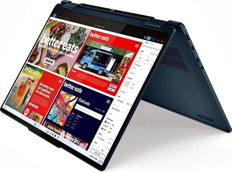 Yoga 7 İntel Core Ultra 7 155H 16GB 512GB SSD Windows 11 Home 14" WUXGA OLED 400Nit Dokunmatik 83DJ001ATRA4