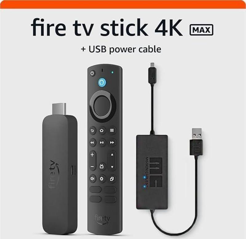 Fire TV Stick 4K Max Medya Oynatıcı | Wi-Fi 6E | Alexa Sesli Kumanda | 2023