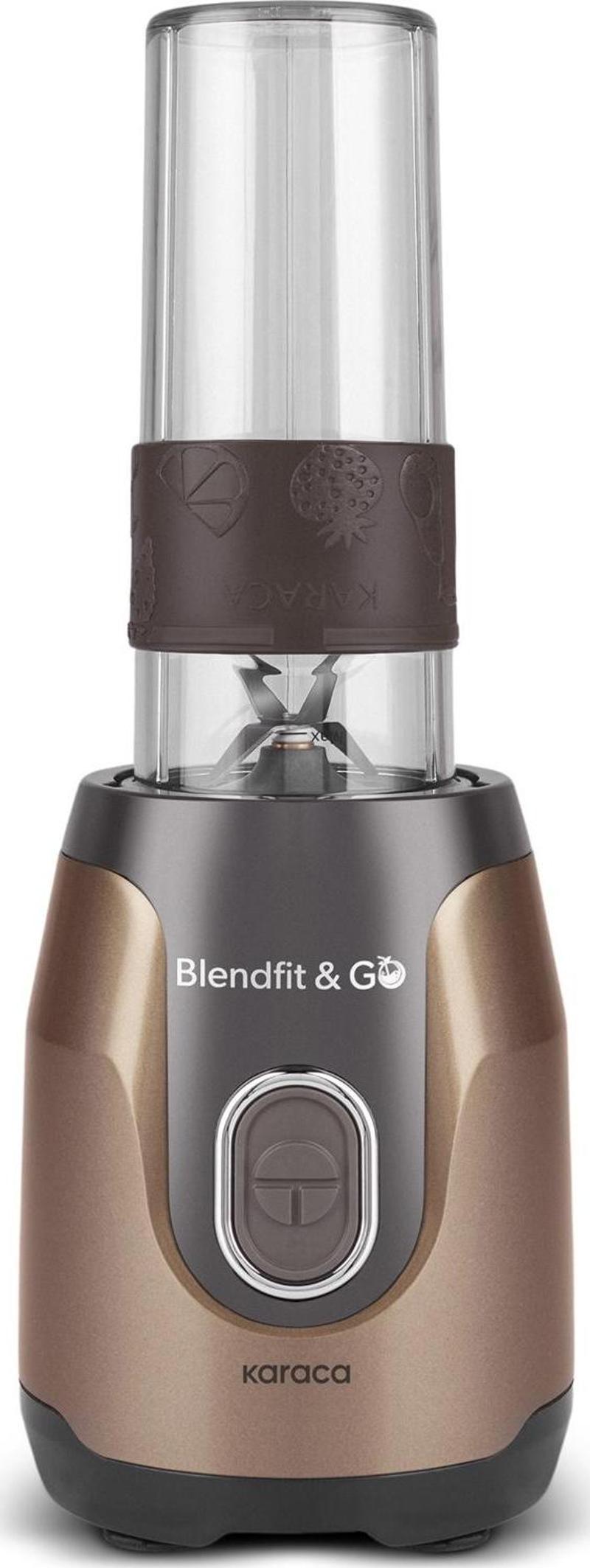 Blendfit Go Personal Kişisel Smoothie Blender Walnut Brown