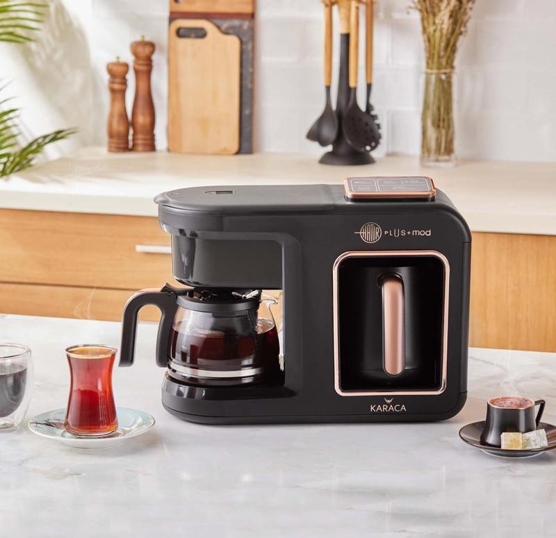 Hatır Plus Mod 5 In 1 Kahve Ve Çay Makinesi Black Copper