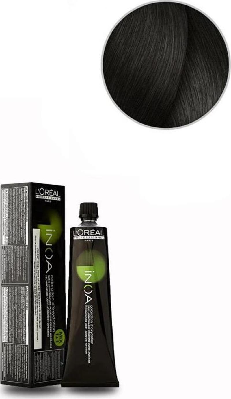 Loreal Professionnel Inoa 6.1 Koyu Kumral Küllü 60 gr Saç Boyası