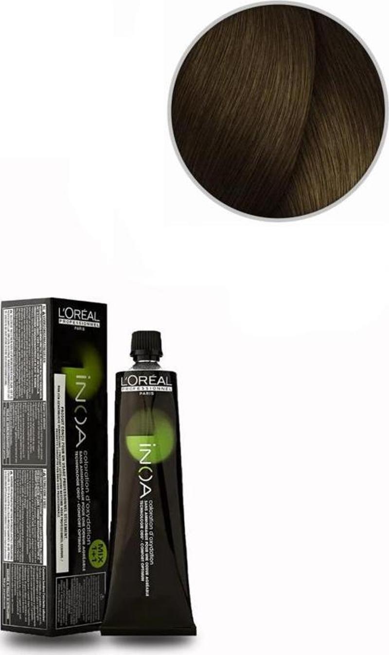 Loreal Professionnel Inoa 6.3 Koyu Kumral Dore 60 gr Saç Boyası 