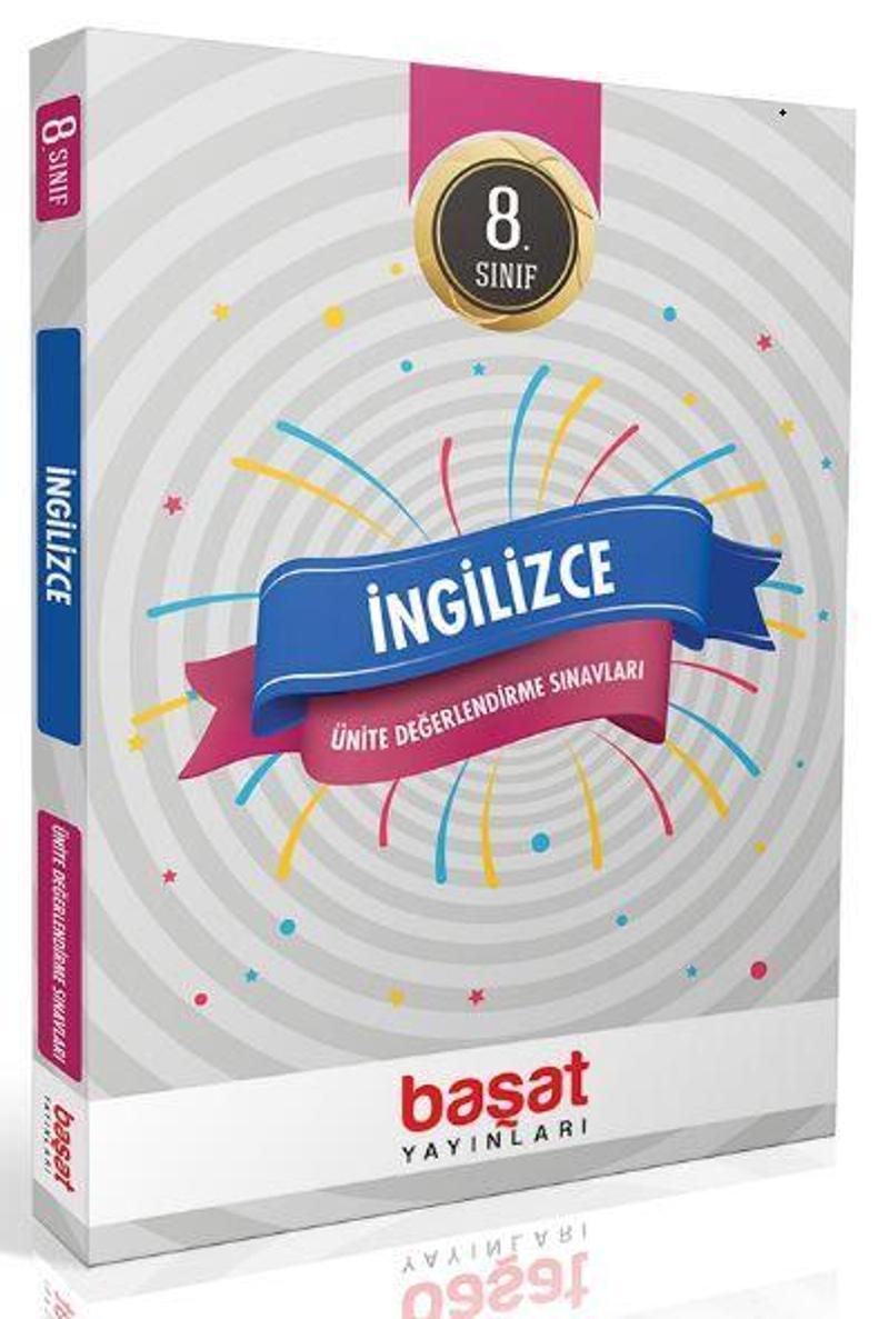 8. Sınıf İngilizce Ünite Değerlendirme Sınavları