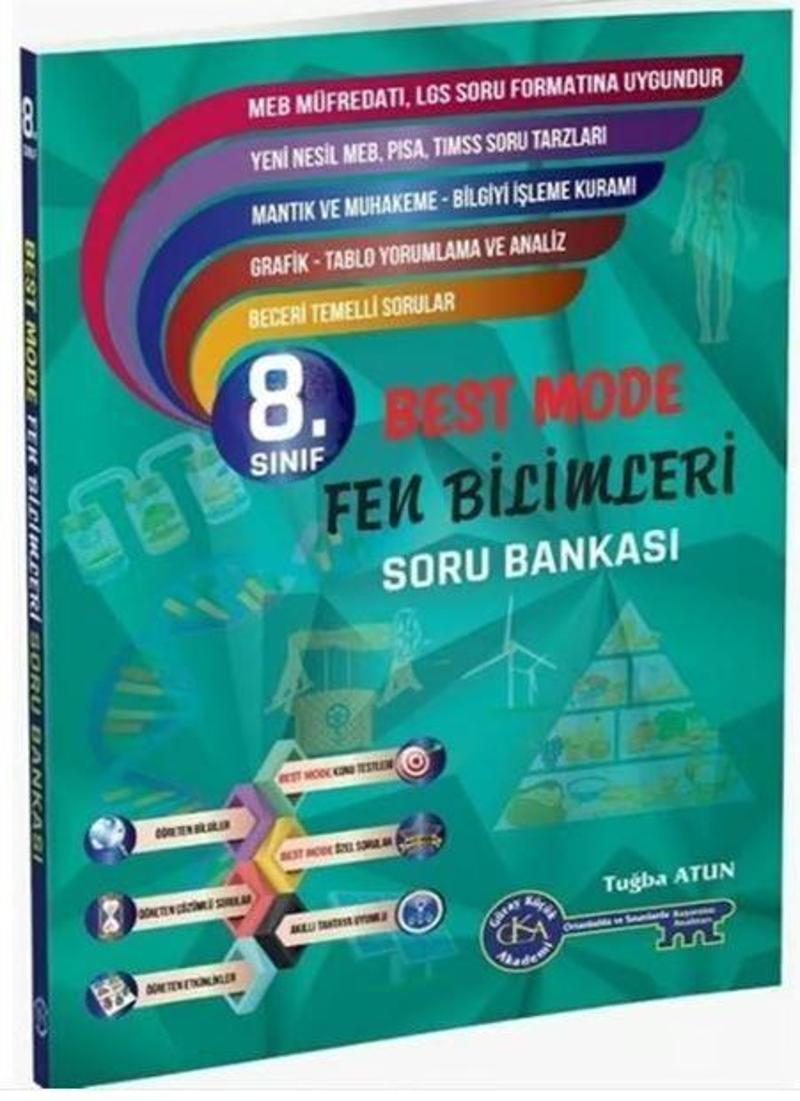 8. Sınıf Best Mode Fen Bilimleri Soru Bankası