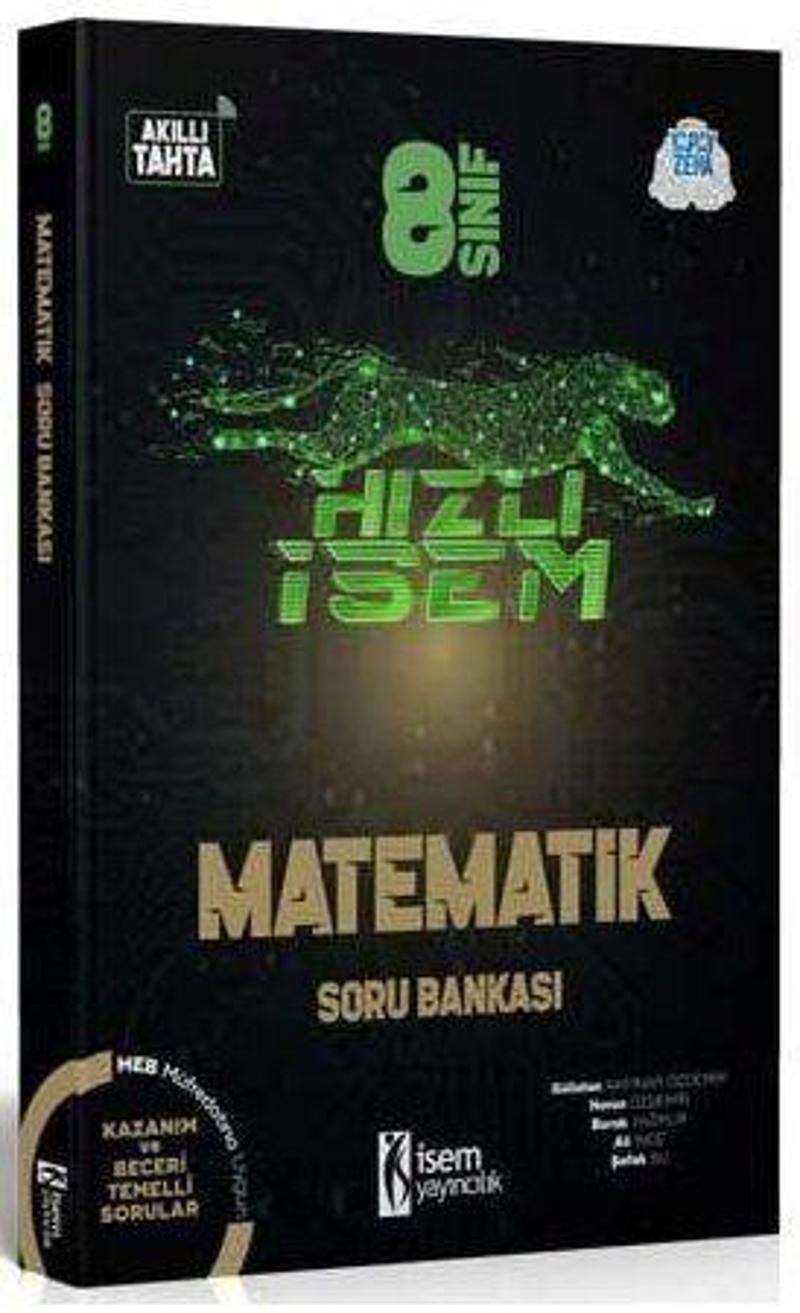 8. Sınıf Hızlı İsem Matematik Soru Bankası