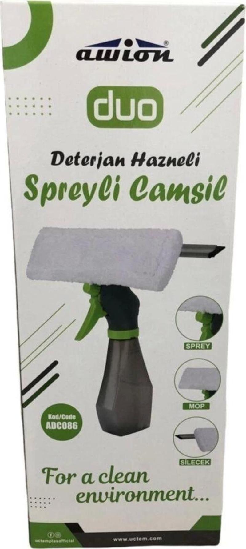 DETERJAN HAZNELİ SPREYLİ CAM SİL