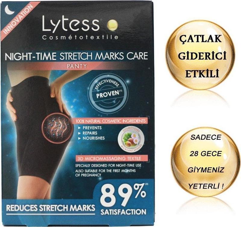 Night -Time Stretch Marks Care - Çatlak Bakım Etkili Gece Taytı Noir (L/XL)