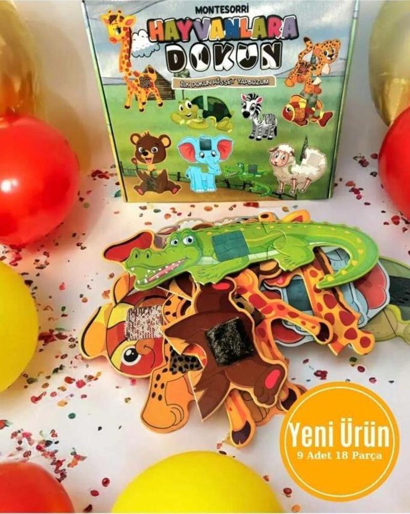 Kidsan Havanlara Dokun Hisset Puzzle KDS-9023