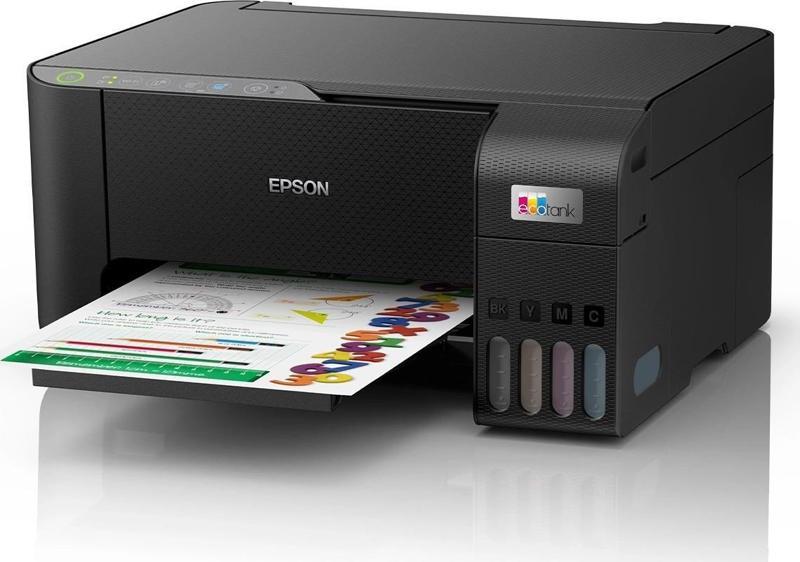 L3250 EcoTank WiFi, Direct WiFi, Yazıcı, Tarayıcı,Fotokopi, A4, USB P