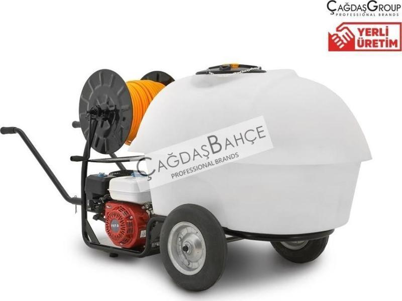 PB-122 Benzinli Akuble İlaçlama Makinesi 100 Litre 6.5 Hp