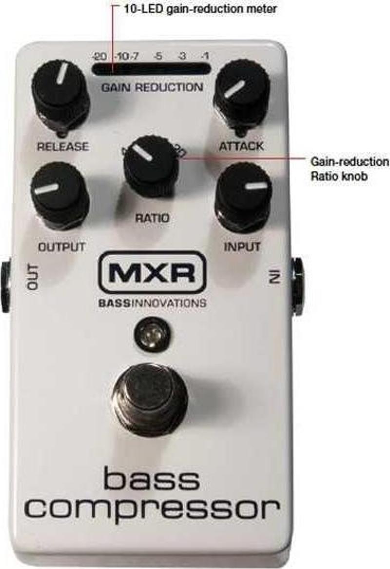 M87 Bass Compressor Pedalı