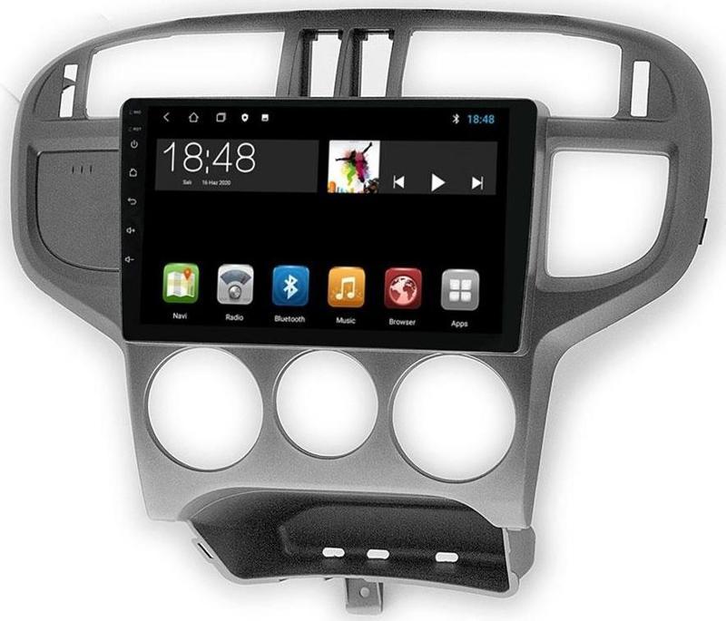 MTC-232 Serisi Hyundai Matrix 2006-2010 Model Uyumlu 2GB Ram 32GB Hafıza 2+32 Carplay Android Auto Destekli Multimedya Navigasyonlu Teyp