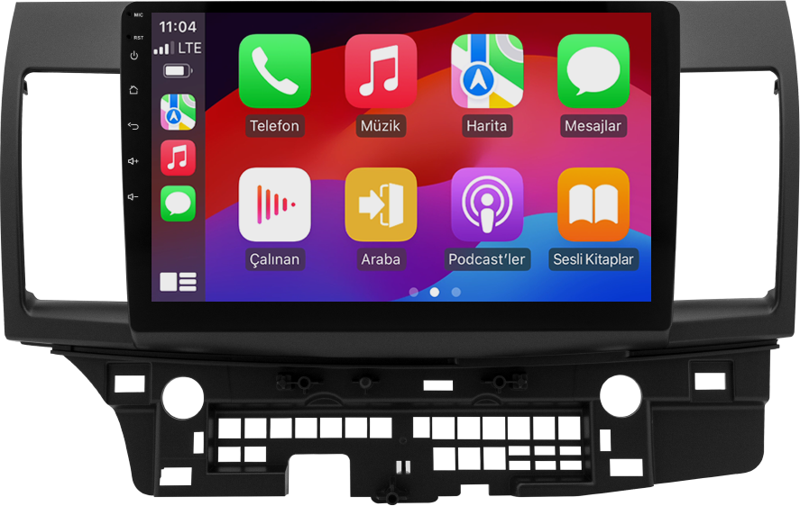 -MTC 632Modeli Mitsubishi Lancer 2007 2012 6-64GB Android Multimedya Teyp