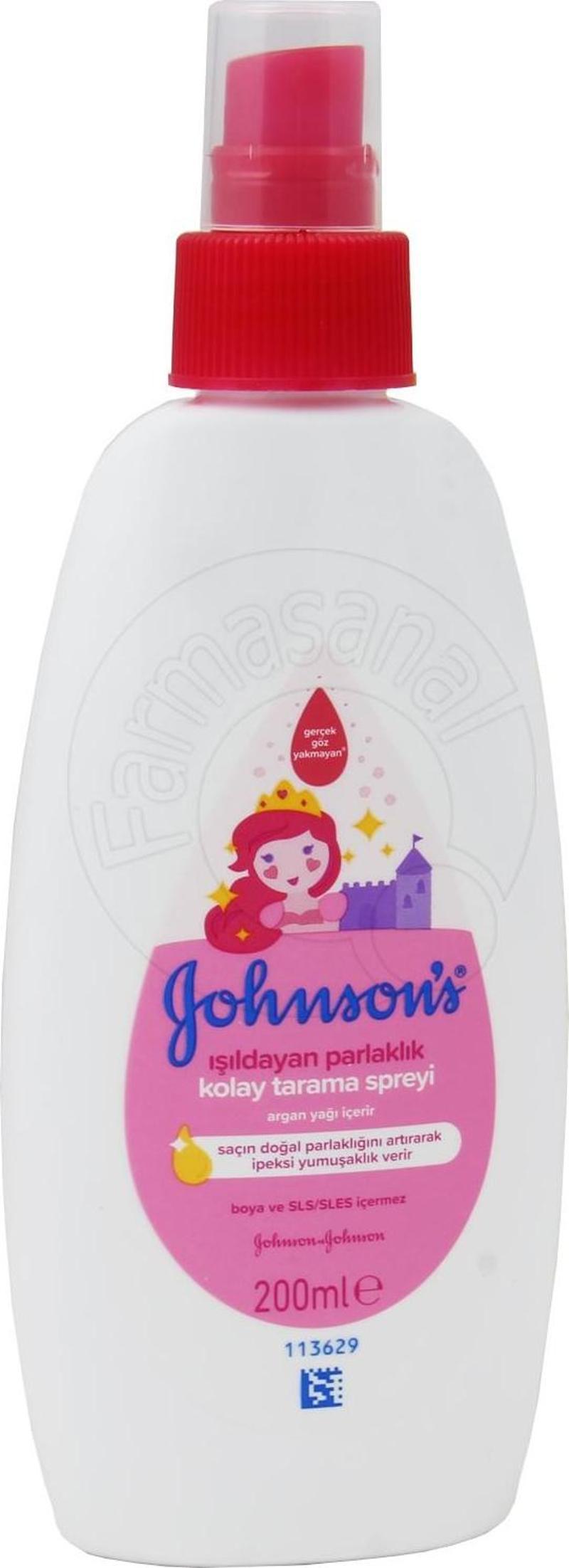 Johnsons Işıldayan Parlaklık Kolay Tarama Spreyi 200 ml