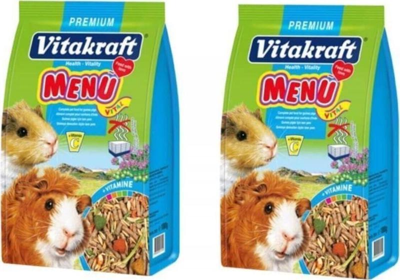 Vitakraft Menu Guina Pig Ginepig Yemi 1Kg X 2 Adet