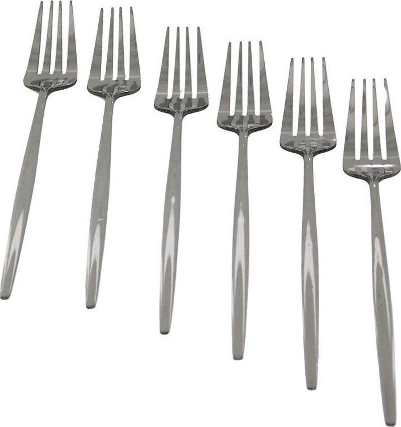 6PCS METAL YEMEK ÇATAL (3877)