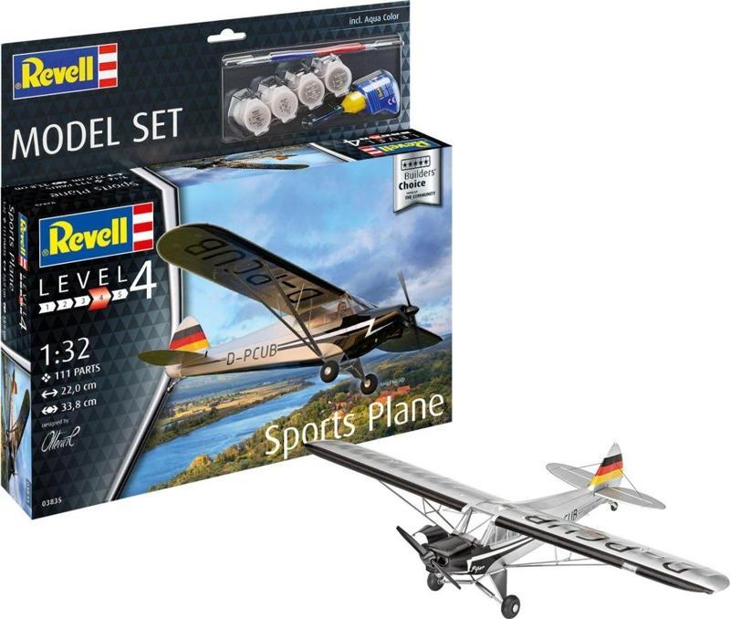 Oyuncak Revell Model Set Sports Plane Model Uçak VBU63835