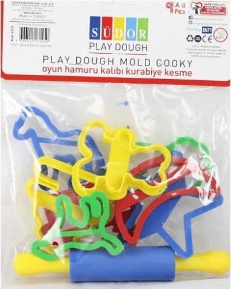 Oyun Hamuru Kalıbı Kurabiye Kesme 8 Parça S015