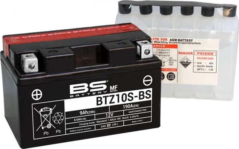 Akü Btz10s-bs 12v9ah 2018-2023 Honda Nss250 (forza 250)