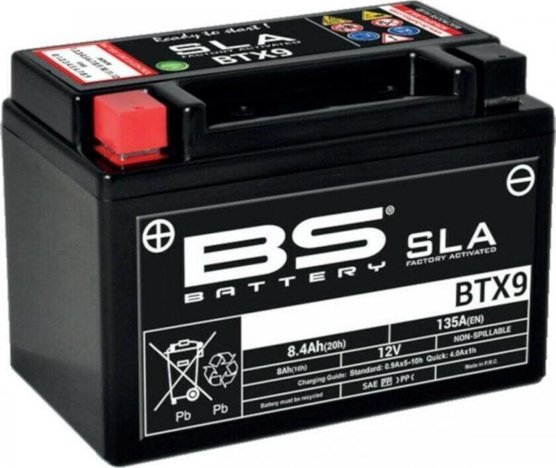 Akü Sla (kuru) Btx9 12v8ah 2007-2021 Suzuki Burgman 200