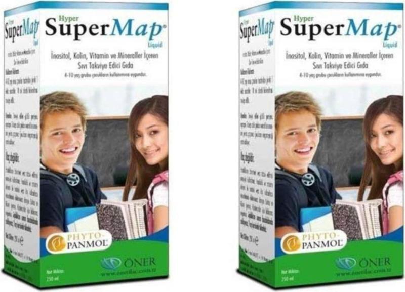 Supermap Liquid 250Ml 2'Li Paket