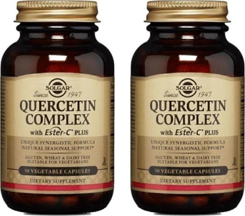 Quercetin Complex With Ester-C Plus 50 Kapsül 2 Adet