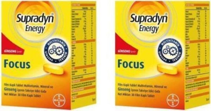 Energy Focus 30 Tablet 2 Kutu