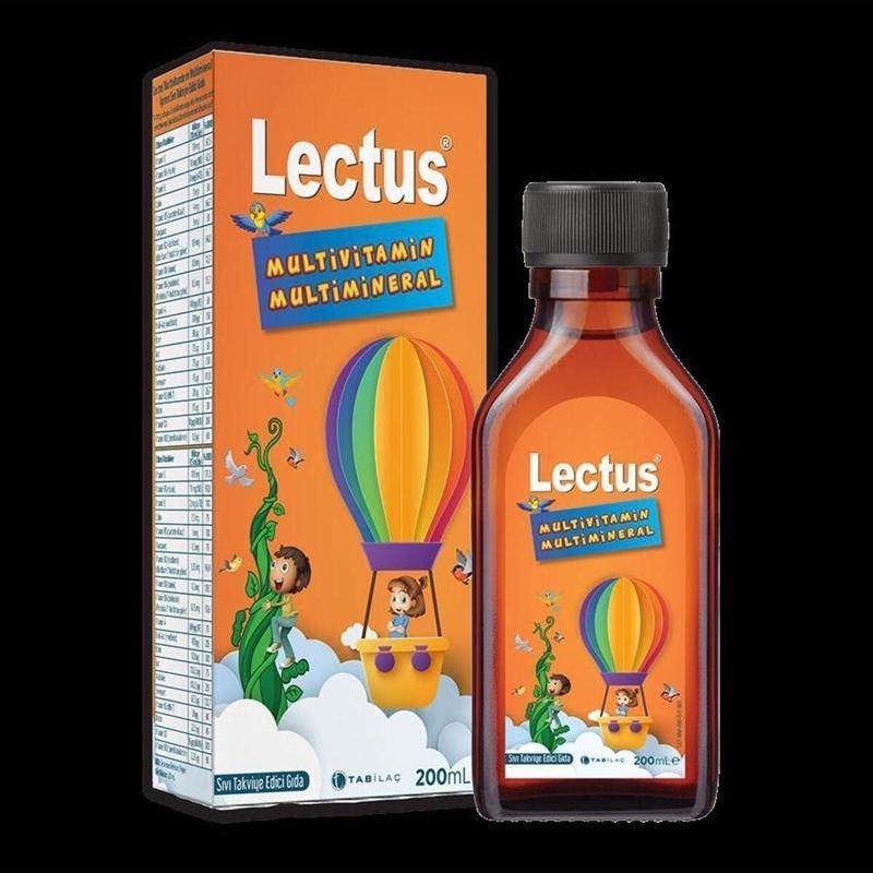 Lectus Multivitamin Mutlimineral Şurup 200 Ml