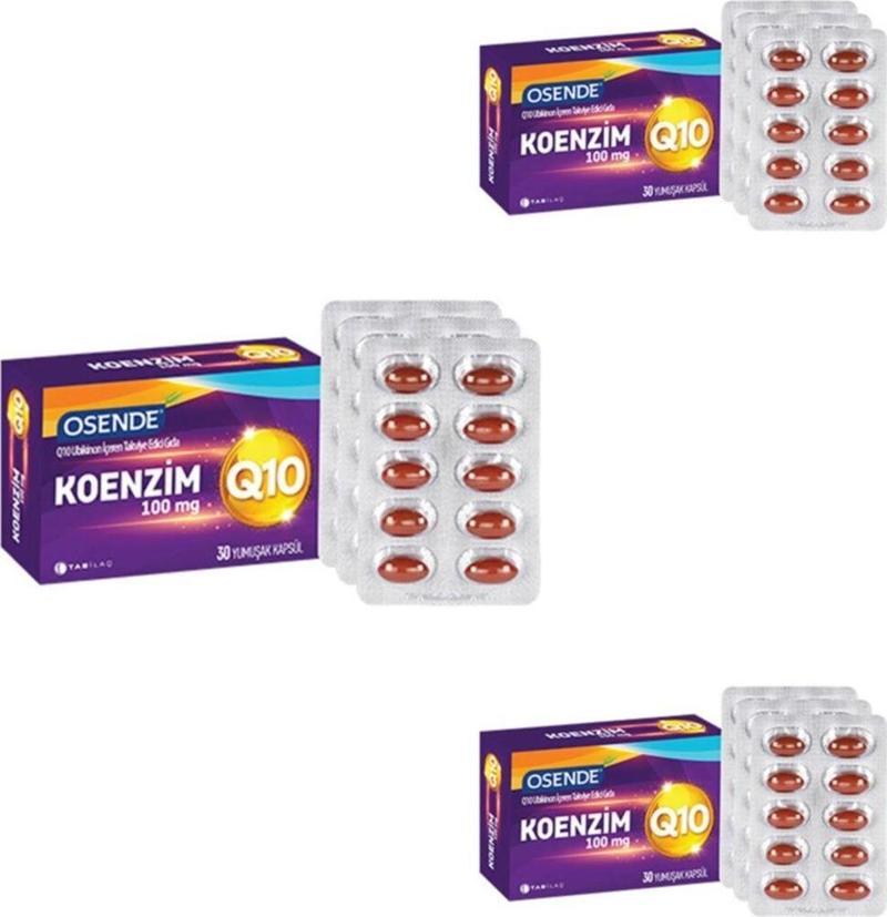 Koenzim Q10 30 Kapsül X3 Adet