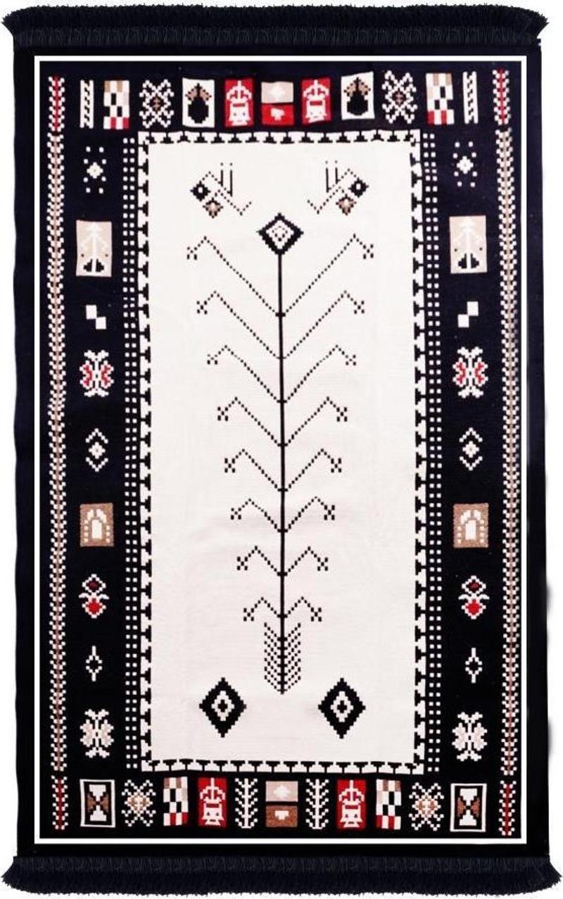 Çift Taraflı Kilim, Makinede Yıkanabilir, Modern Desenli, 120*180 cm, SA1534A