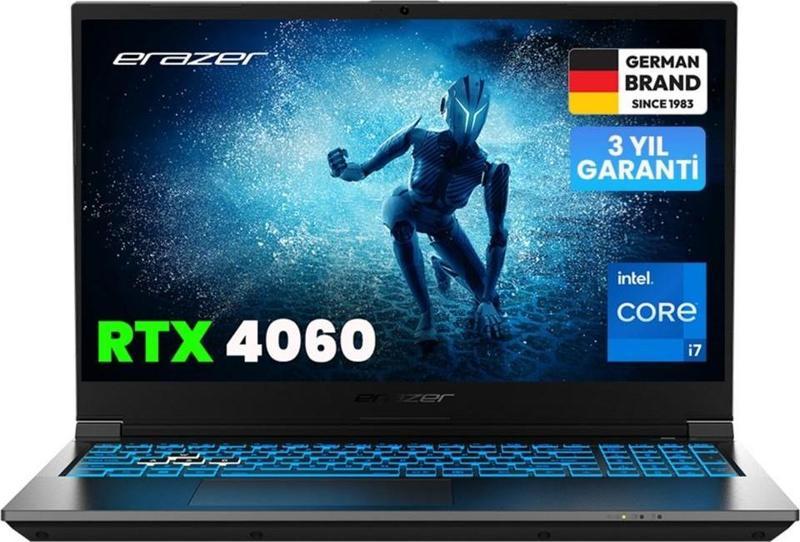 Deputy P60I MD62749 Intel Core i7 13620H 16GB 1TB SSD RTX4060 Freedos 15.6" FHD 144Hz Taşınabilir Bilgisayar