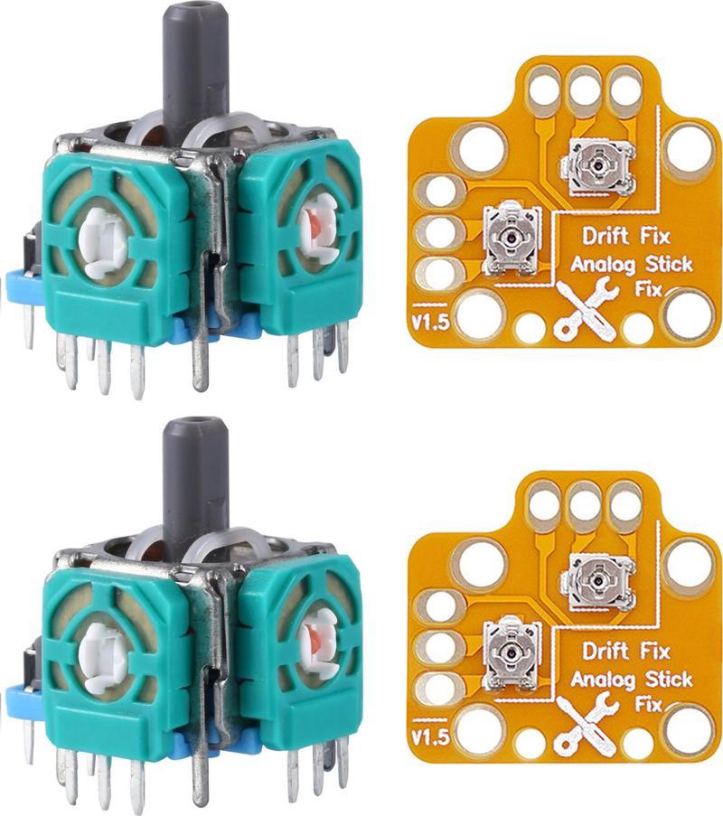 PS5 Analog Drift Fix 2+2 Set Playstation 5 Kol Joystick Motor Tamir Yedek Parça