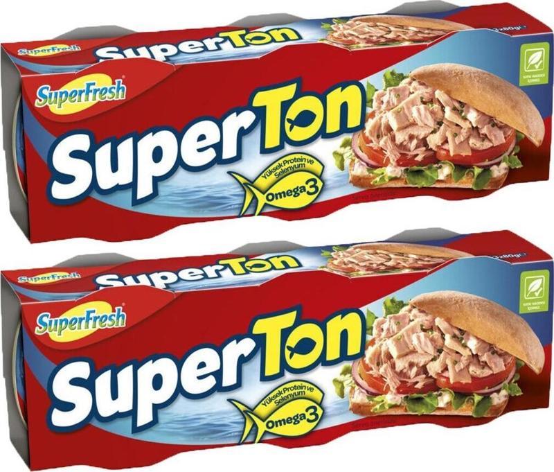 SUPERTON Ton Balığı 75 gr x 6 Adet