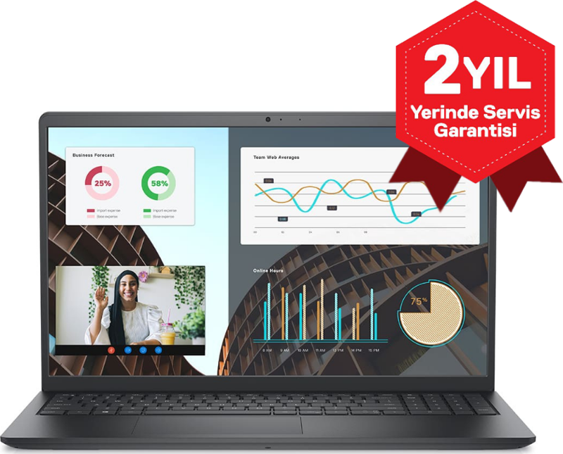 Vostro 3530 i7-1355U 8GB 512GB SSD 15.6 FHD 120Hz Ubuntu N1601PVNB3530UK1