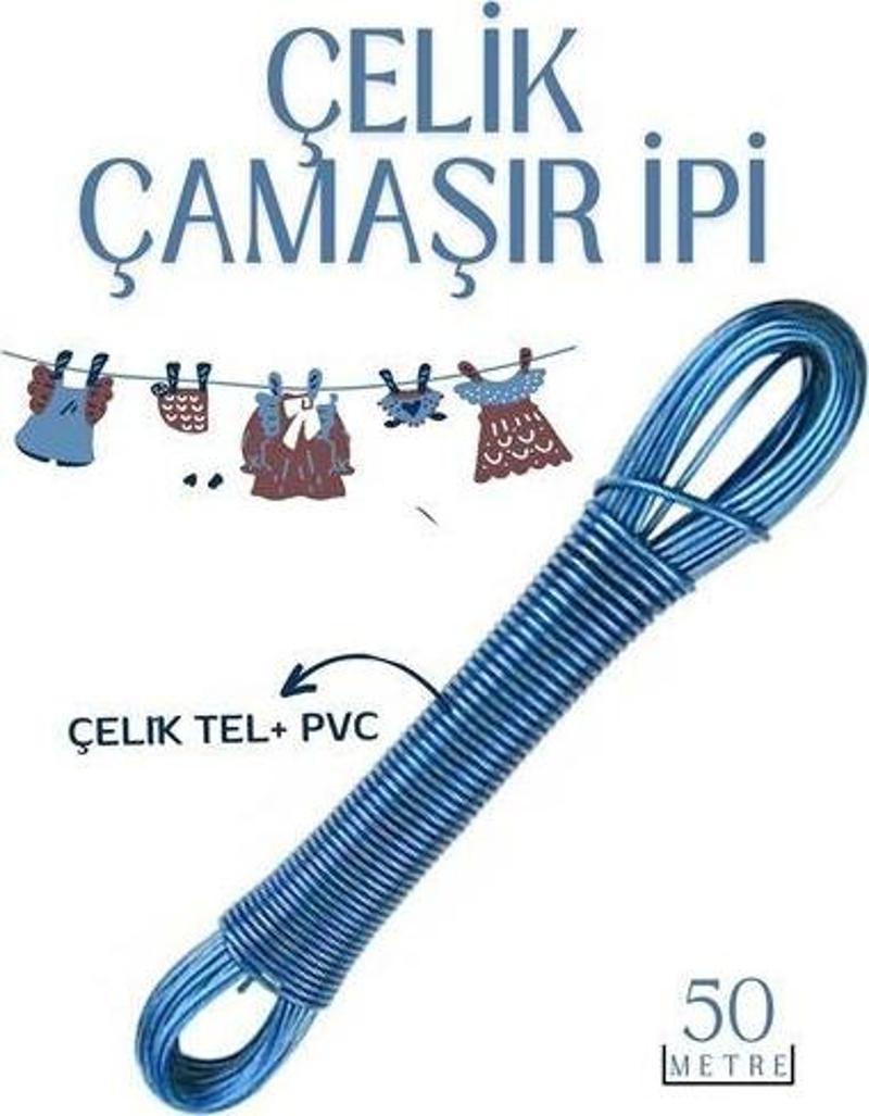 50 mt Çelik Çamaşır İpi