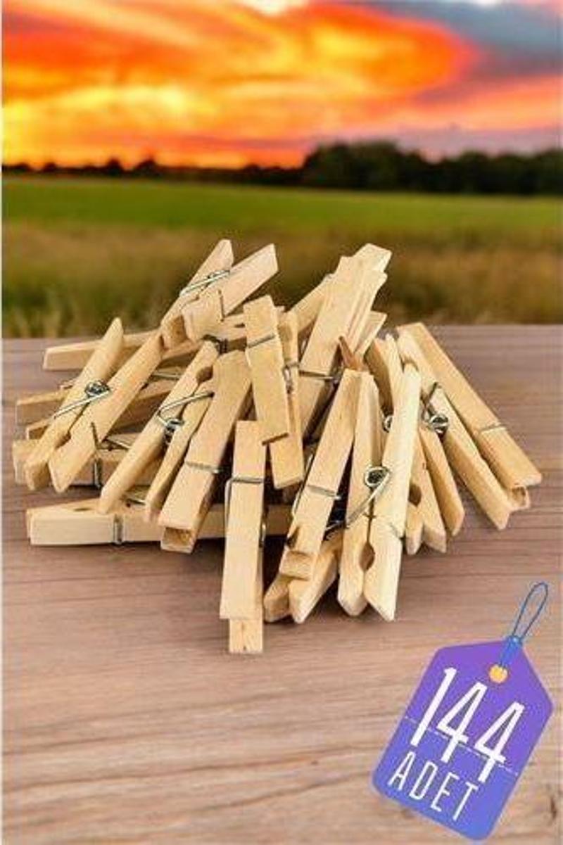 Ahşap Mandal Seti 144 ADET 71