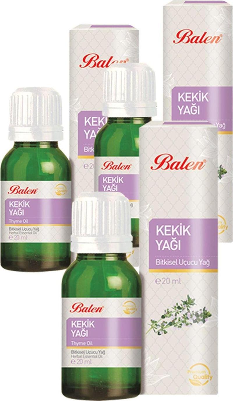 3 Kutu Kekik Yağı 20 ml X 3 Bitkisel Uçucu Yağ Içilebilir Saflığı Yüksek Keskin Kekik Yağı