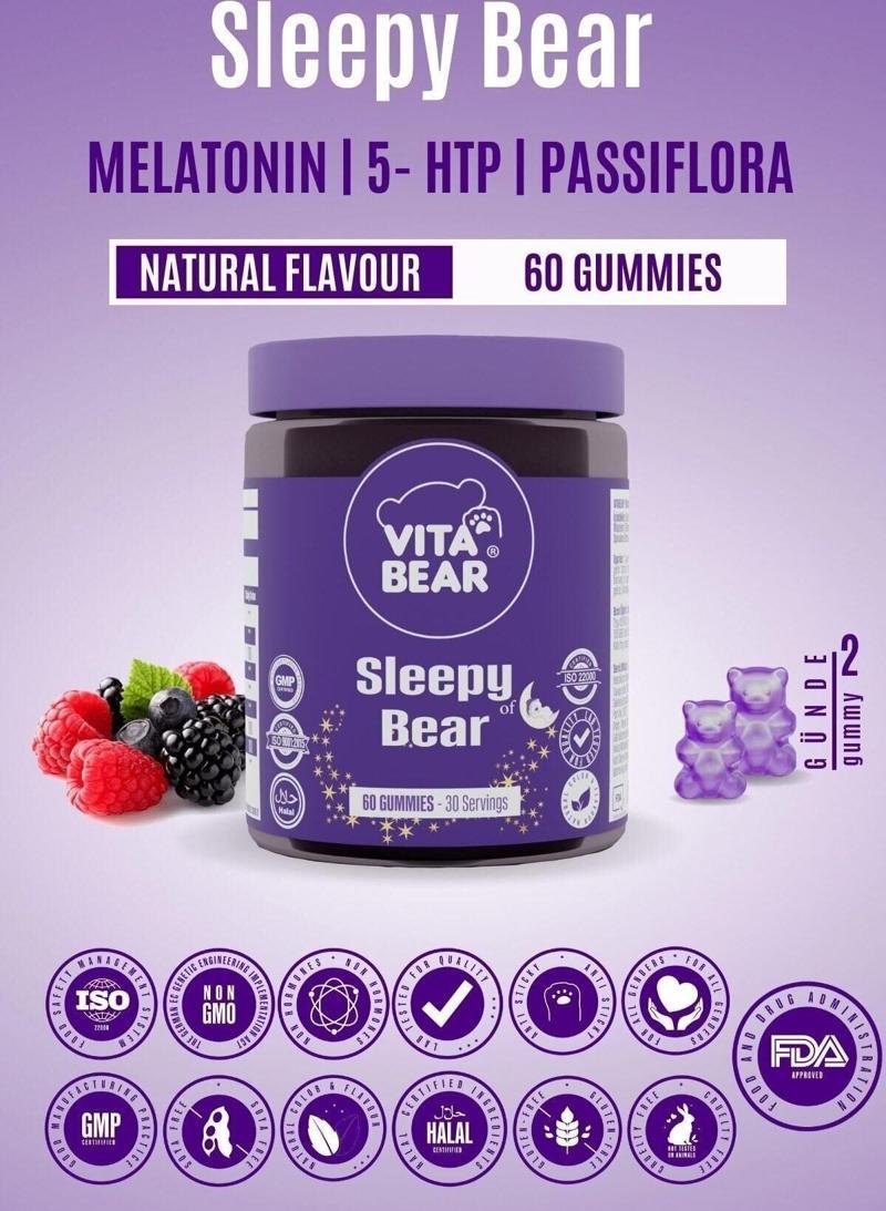 Sleepy Bear Uyku Düzenleyici Vitamin 60 Adet