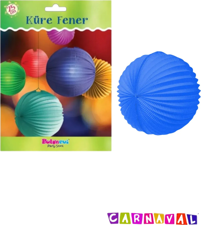  Carnaval BalonEvi Küre Fener 25 cm