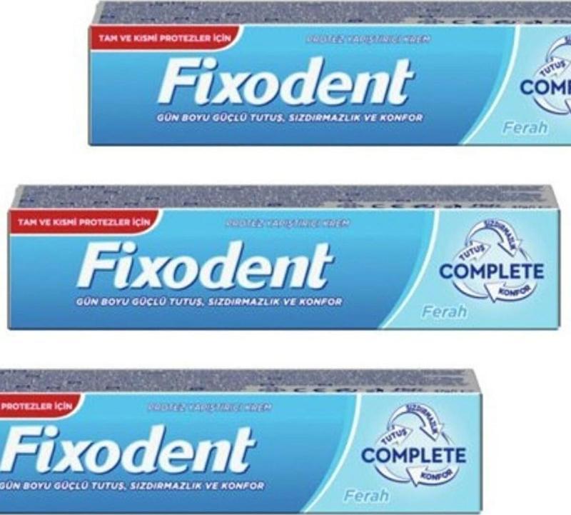 Fıxodent Complate Fresh 47 Gr 3'Lü