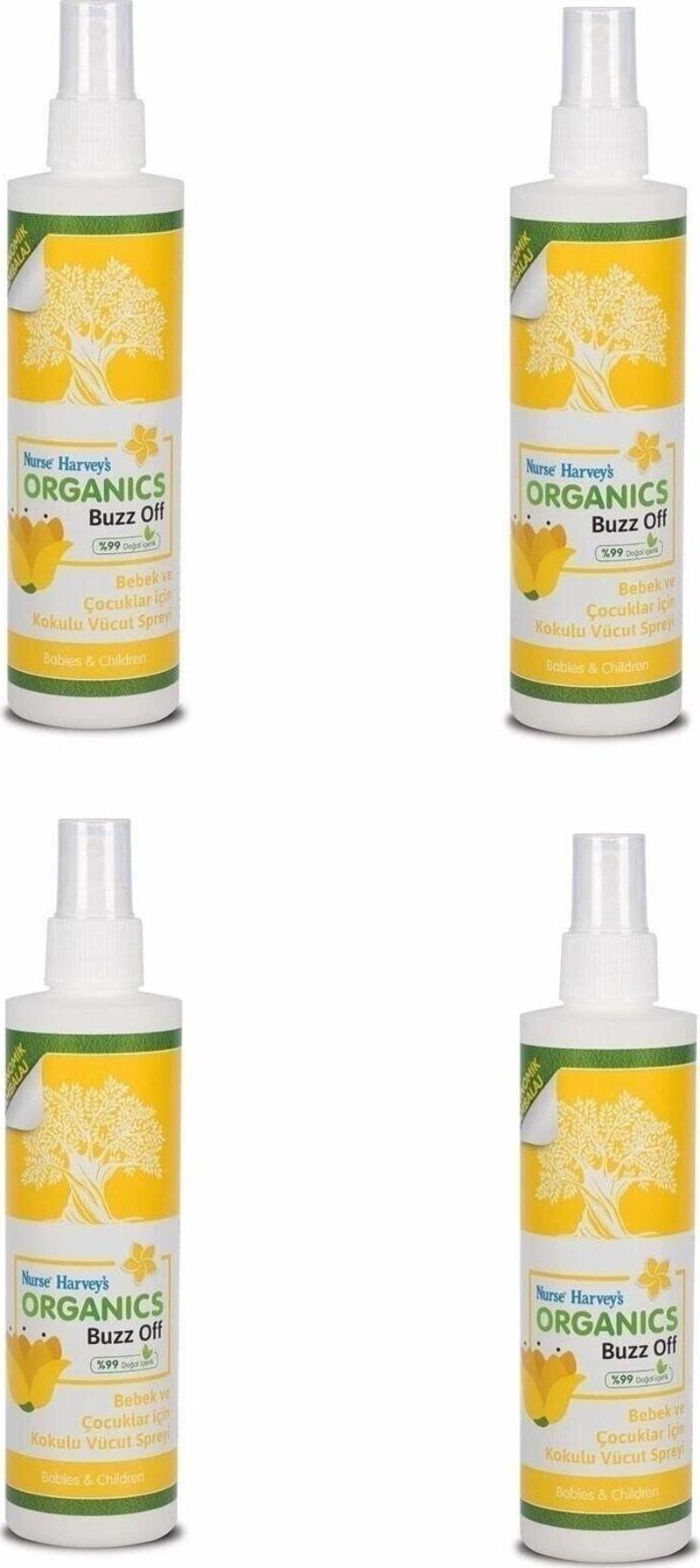 Organics Buzz Off Sinek & Haşere Kovucu Sprey 4X175 Ml