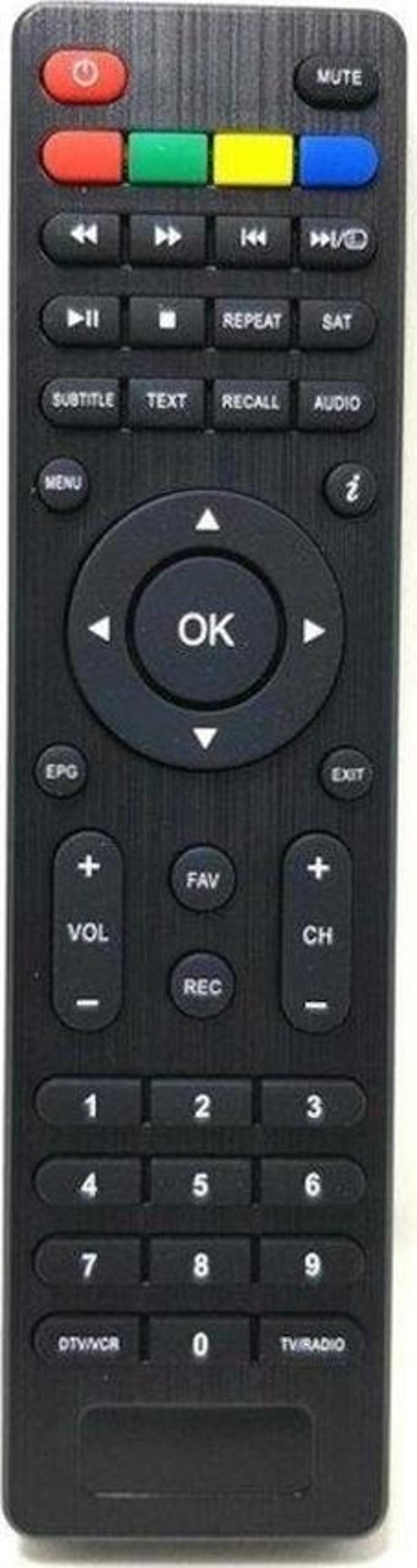 Hitech Mini Hd Uydu Kumanda