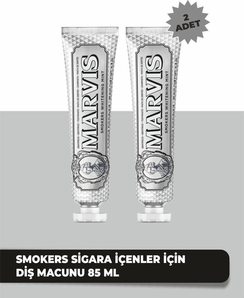 Smokers Whitening Mint 85 Ml Dış Macunu X 2 Adet Avantajlı Set