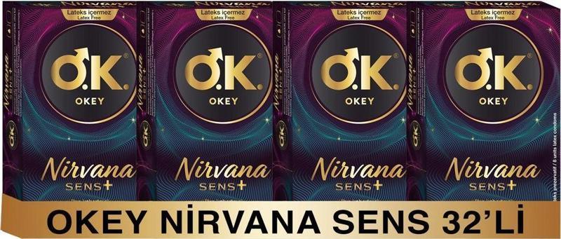 Nirvana Sens 32'Li Prezervatif