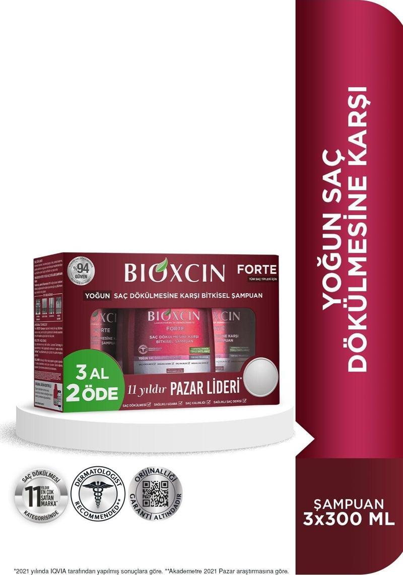 Forte 300 Ml 3 Al 2 Öde Şampuan - Yoğun Dökülme Şampuanı