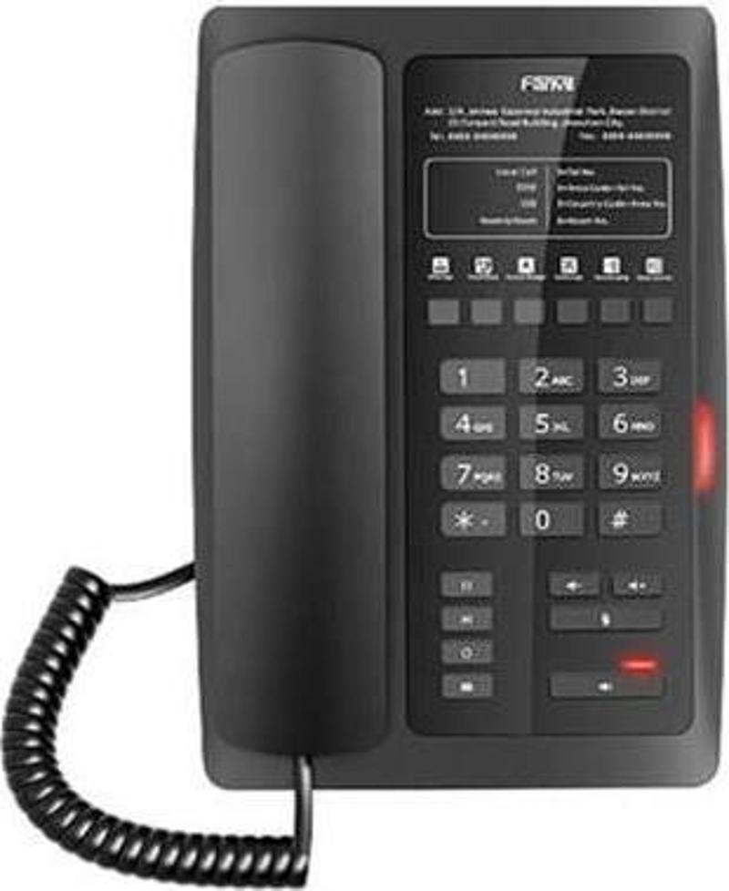 H3 Ekransız PoE Otel Tipi Ip Telefon